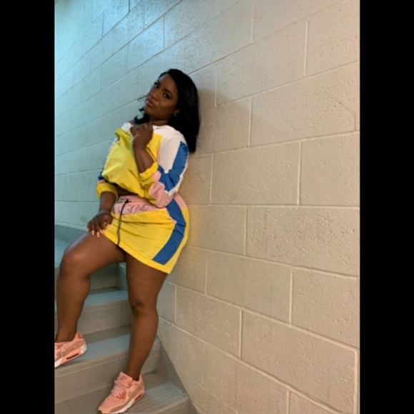 Two piece jogger skirt set - Picture 2 of 5